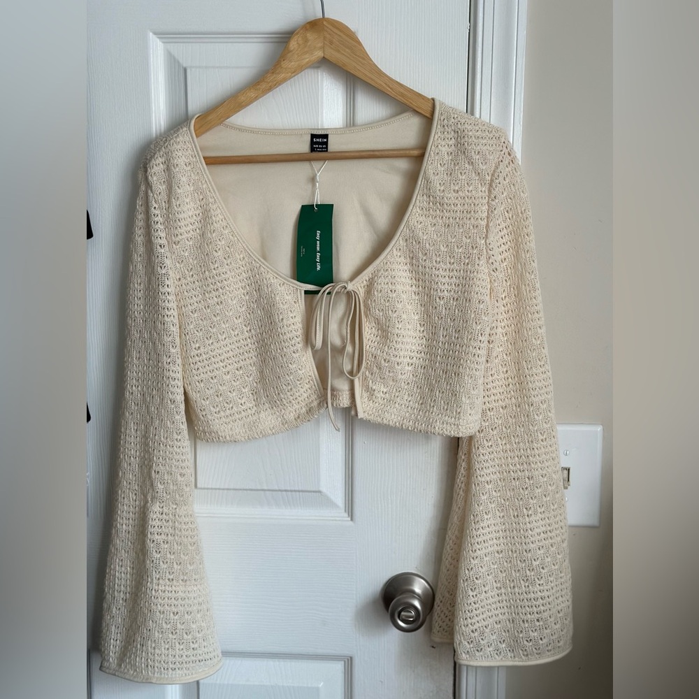 Shein cropped jacket for dresses and tops (brand new with tags).